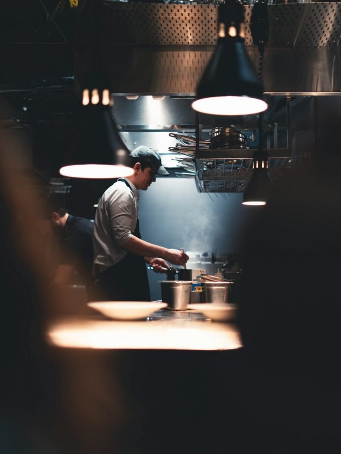 Cloud Kitchen Operations Manager Job Description: Free Template, Duties & Hiring Test 1 Open commercial restaurant kitchen prepared for service