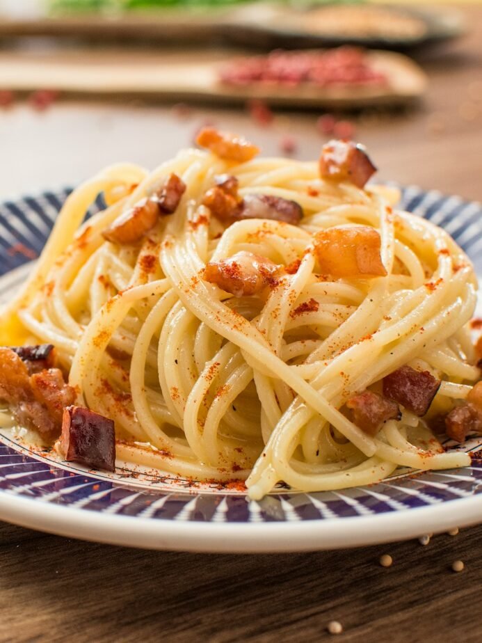 Restaurant Food Cost Calculation: Formula, Recipe & Template 1 Plated pasta dish illustrating a standardized recipe