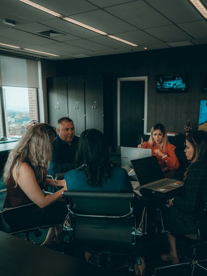 Restaurant Duty Roster: Weekly Staff Shift Schedule Template 1 Professional team coordinating their work