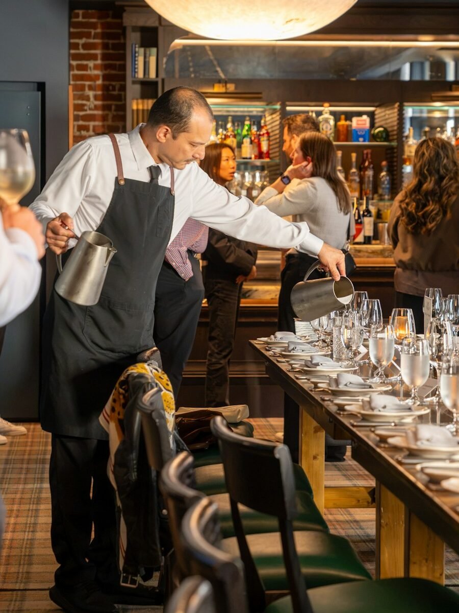 Hotel breakfast buffet attendant recruitment cover